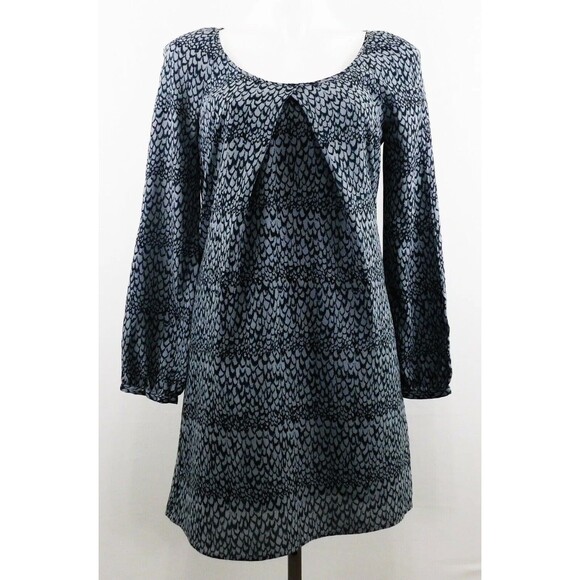Jack Women Dress Size M Medium Gray 100% Polyester Lined Lightweight - Picture 1 of 9